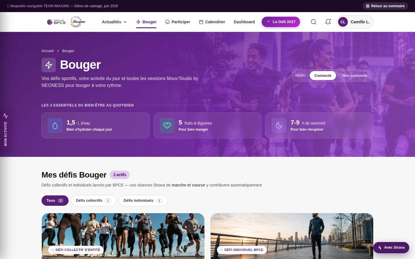 Aperçu de Bouger